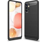 Samsung Galaxy A32 5G Housse silicone Case Cover Bumper couleur carbone