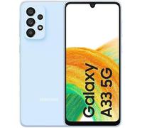 SAMSUNG Galaxy A33 5G 128 Go 6 Go RAM Dual Sim Display 6.4 ""Full HD + Micro SD Slot Caméra 48 Mpx Android Bleu