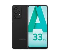 Samsung Galaxy A33, Téléphone mobile 5G 128Go Noir, Carte SIM non incluse, smartphone Android, Version FR