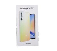 Samsung Galaxy A34 5G 16,8 cm (6.6") Double SIM hybride USB Type-C 6 Go 128 Go 5000 mAh Argent