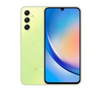 Samsung Galaxy A34 5G 16,8 cm (6.6") Double SIM hybride USB Type-C 6 Go 128 Go 5000 mAh Citron vert