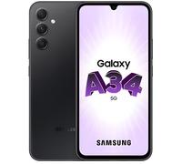Samsung Galaxy A34 5G 16,8 cm (6.6") Double SIM hybride USB Type-C 8 Go 256 Go 5000 mAh Graphite