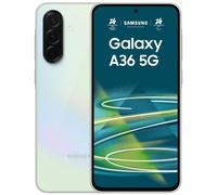 Samsung Galaxy A36 17 cm (6.7") Double SIM Android 15 5G USB Type-C 6 Go 128 Go 5000 mAh Citron vert