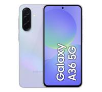 Samsung Galaxy A36 5G, Smartphone con Funzioni intelligenti, Display Super AMOLED 6.7", 6GB RAM, 128GB, Camera 50MP, Batteria 5.000 mAh, IP67, Awesome Lavender