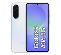 Samsung SM-A366B/DS 17 cm (6.7") Double SIM Android 15 5G USB Type-C 6 Go 256 Go 5000 mAh Blanc