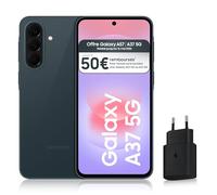 Samsung Galaxy A37 5G, Smartphone Android, 256 Go, Chargeur Secteur Rapide 25W Inclus, Smartphone déverrouillé, Vert foncé, Version FR