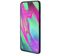 Samsung Galaxy A40 - Enterprise Edition - 4G smartphone - double SIM - RAM 4 Go / Mémoire interne 64 Go - microSD slot - OLED display - 5.9" - 2340 x 1080 pixels - 2x caméras arrière 16 MP, 5 MP - fro