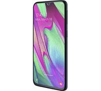 SAMSUNG Galaxy A40 - Smartphone Portable débloqué 4G (Ecran: 5, 9 Pouces - 64 Go - Double Nano-SIM - Android) - Noir - Version Française