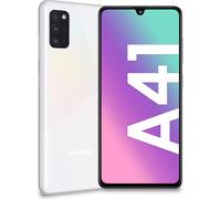 Samsung Galaxy A41 SM-A415F/DSN - 15,5 cm (6.1 pouces) - 1080 x 2400 pixels - 4 Go - 64 Go - 48 MP - blanc