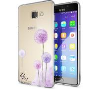Samsung Galaxy A5 2016 Housse téléphone portable par NALIA, étui silicone TPU Motif Couverture Pare-chocs Dandelion Rose