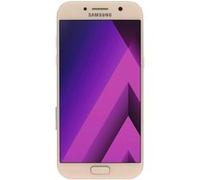 Samsung Galaxy A5 (2017) - 4G smartphone - RAM 3 Go / Mémoire interne 32 Go - microSD slot - OLED display - 5.2" - 1920 x 1080 pixels - rear camera 16 MP - front camera 16 MP - nuage de pêche Nuage de