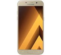Samsung Galaxy A5 (2017) - 4G smartphone - RAM 3 Go / Mémoire interne 32 Go - microSD slot - OLED display - 5.2" - 1920 x 1080 pixels - rear camera 16 MP - front camera 16 MP - or sable Or sable G