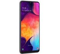 Samsung Galaxy A50 - Enterprise Edition - 4G smartphone - double SIM - RAM 4 Go / Mémoire interne 128 Go - microSD slot - écran OEL - 6.4" - 2340 x 1080 pixels - 3 x caméras arrière 25 MP, 5 MP, 8 MP