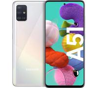 Samsung Galaxy A51 Smartphone Android sans abonnement, 4 caméras, écran Super AMOLED 6,5 pouces, 128 Go/4 Go de RAM, double SIM, téléphone portable en blanc
