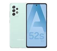 Samsung Galaxy A52S, Téléphone mobile 5G 128Go Vert, Carte SIM non incluse, smartphone Android, Version FR