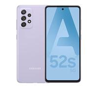 Samsung Galaxy A52S, Téléphone mobile 5G 128Go Violet, Carte SIM non incluse, smartphone Android, Version FR