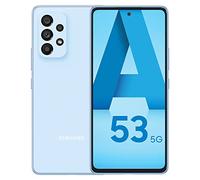 Samsung Galaxy A53 5G, Téléphone Mobile 128 GO Bleu, Smartphone Android, Carte SIM Non Incluse, Version FR