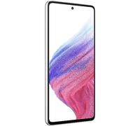 Samsung Galaxy A53 A536B 5G Dual SIM UE débloqué 256 Go, Android, Blanc, SM-A536BZWLEUE