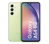 Samsung Galaxy A54 5G SM-A546B/DS 16,3 cm (6.4") Double SIM hybride Android 13 USB Type-C 8 Go 256 Go 5000 mAh Citron vert