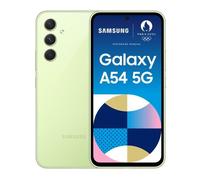 Samsung Galaxy A54 5G 16,3 cm (6.4") Double SIM hybride Android 13 USB Type-C 8 Go 128 Go 5000 mAh Citron vert