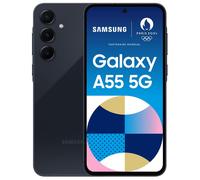 Samsung Galaxy A55 5G Enterprise Edition 16,8 cm (6.6") Double SIM hybride Android 14 USB Type-C 8 Go 128 Go 5000 mAh Marine