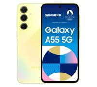 Samsung Galaxy A55 5G 16,8 cm (6.6") Double SIM hybride Android 14 USB Type-C 8 Go 256 Go 5000 mAh Jaune