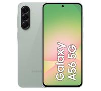 SAMSUNG Galaxy A56 5G Dual SIM Vert 8+128 Go Smartphone - Version Moyen-Orient (Compatible avec la France, la Suède, etc.）