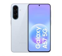 Samsung Galaxy A57 5G (Awesome Icyblue, 8 Go de RAM, 256 Go de stockage), IA agentique, triple caméra avec vidéo de nightographie, autonomie de 2 jours, mises à niveau du système d'exploitation 6