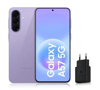 Samsung Galaxy A57 5G, Smartphone Android 5G avec l'IA Accessible à Tous, 128 Go, RAM 8 Go, Chargeur Secteur Rapide 25W Inclus, Smartphone déverrouillé, Lavande, Version FR