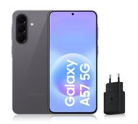 Samsung Galaxy A57 5G, Smartphone Android 5G avec l'IA Accessible à Tous, 256 Go, RAM 8 Go, Chargeur Secteur Rapide 25W Inclus, Smartphone déverrouillé, Gris, Version FR