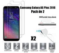 Samsung Galaxy A6 Plus 2018 Vitre Protection D'ecran En Verre Trempé [Scott-Fr] Incassable Tempered Glass (Lot De 2) Pour Samsung Galaxy A6 Plus 2018