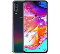 Samsung Galaxy A70 - 4G smartphone - double SIM - RAM 6 Go / Mémoire interne 128 Go - microSD slot - OLED display - 6.7" - 2400 x 1080 pixels - 3 x caméras arrière 32 MP, 5 MP, 8 MP - front camera 32 