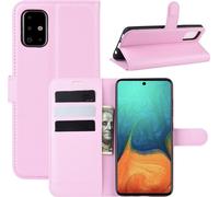 Samsung Galaxy A71 Housse de téléphone portable Flip Case Cover Etui Rose