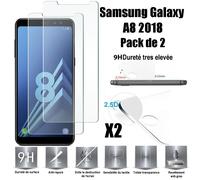 Samsung Galaxy A8 2018 Vitre Protection D'ecran En Verre Trempé [Scott-Fr] Incassable Tempered Glass (Lot De 2) Pour Samsung Galaxy A8 2018