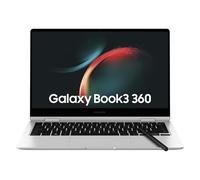 Samsung Galaxy Book3 360, Ordinateur Portable, 13.3", Tactile, Intel Core Evo i5, 8 Go RAM, 256 Go SSD, Iris Xe Graphics, Argent, Clavier AZERTY FR