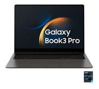 Samsung Galaxy Book3 Pro Intel® Core™ i7 i7-1360P Ordinateur portable 40,6 cm (16") WQXGA+ 16 Go LPDDR5-SDRAM 512 Go SSD Wi-Fi 6E (802.11ax) Windows 11 Pro Graphite G
