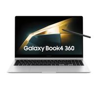Samsung Galaxy Book4 360 Ordinateur portable 15.6'', Intel Evo Platform - Intel Core Ultra 7, 16Go RAM 512Go SSD Intel Graphics, Argent, clavier AZERTY FR