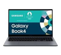 Samsung Galaxy Book4 - Intel Core 5 - 120U / jusqu'à 5 GHz - Win 11 Pro - UHD Graphics - 16 Go RAM - 512 Go SSD NVMe - 15.6" 1920 x 1080 (Full HD) - Gigabit Ethernet - Wi-Fi 6E - gris - clavier : AZER
