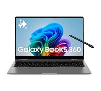Samsung Galaxy Book5 360 15.6", Copilot+PC, Ordinateur Portable avec IA, Processeur Intel Core Ultra 5, Mémoire 16Go RAM, Stockage 512Go, Clavier AZERTY FR, Anthracite