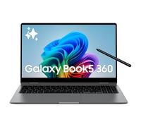 Samsung Galaxy Book5 360 15.6", Copilot+PC, Ordinateur Portable avec IA, Processeur Intel Core Ultra 7, Mémoire 16Go RAM, Stockage 1To, Clavier AZERTY FR, Anthracite