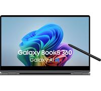 Samsung Galaxy Book5 360 Intel Core Ultra 5 226V Hybride (2-en-1) 39,6 cm (15.6 ) Écran tactile Full HD 16 Go LPDDR5x-SDRAM 512 Go SSD Wi-Fi 7 (802.11be) Windows 11 Pro Gris