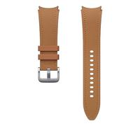 Samsung Bracelet hybride officiel pour Galaxy Watch - Cuir écologique (M/L) - Camel