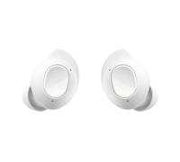 Samsung Galaxy Buds FE Casque Bluetooth sans fil avec arrière-case Bean, ANC, 3 microphones, contrôle tactile, basses profondes, câble de charge, blanc