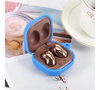 Samsung Galaxy Buds Live/Pro Coque en Silicone pour écouteurs Bleu Roi