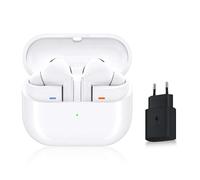 Samsung Galaxy Buds3 Pro, Écouteurs sans Fil, Réduction Active de Bruit, Bluetooth, Blanc, Audio 360, Galaxy AI, Chargeur Secteur Inclus, (Version FR) [Exclusivité Amazon]