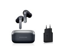 Samsung Galaxy Buds4 Pro, Écouteurs Bluetooth sans Fil, Son Hi-FI de qualité Studio, Double Haut-Parleur, Appels Ultra clairs, Audio 360, Réduction de Bruit Adaptative, Contrôle Vocal IA, Noir