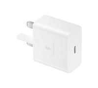 Samsung Galaxy Chargeur Rapide adaptatif 15 W (sans câble de données USB-C vers C), Blanc