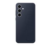 Samsung Galaxy Coque Officielle avec Support pour S24 FE Bleu/Noir