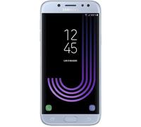 Samsung Galaxy J5 (2017) - 4G smartphone - RAM 2 Go / Mémoire interne 16 Go - microSD slot - écran OEL - 5.2" - 1280 x 720 pixels - rear camera 13 MP - front camera 13 MP - bleu argent Bleu argent G