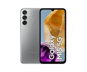 Samsung Galaxy M15 5g 4GB Ram 128GB Sim Free Dual Sim Brand New Sealed Gray UK Version 2 Years Warranty